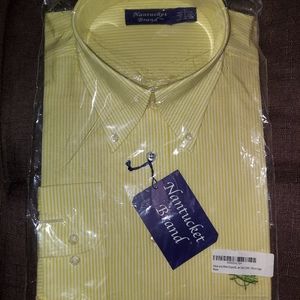 Nantucket Brand Mens button down dress shirt
